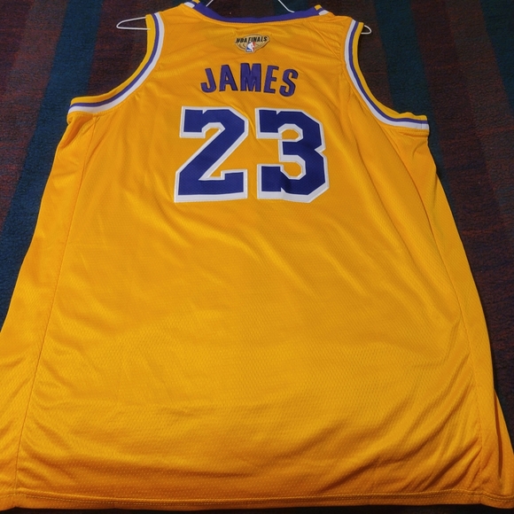 Nike Other - MENS SIZE XXL LEBRON JAMES LAKERS JERSEY.